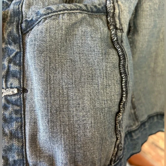 Justice brand denim jean jacket - Picture 5 of 7